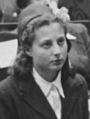 Claude Mandel 1947 lors ceremonie